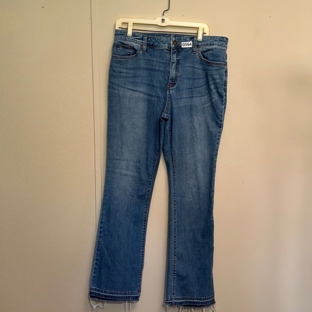 At John’s bay. Size 14 t bootcut leg ore worn